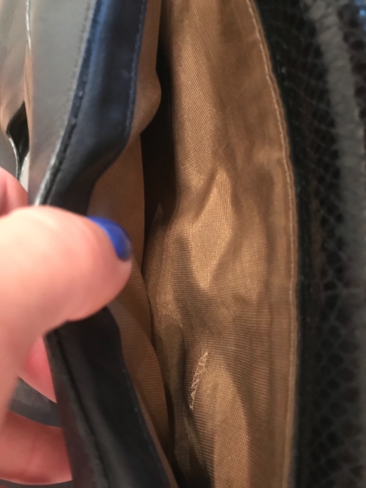 Lanvin Snake OTYLIE  Shoulder Bag -Black