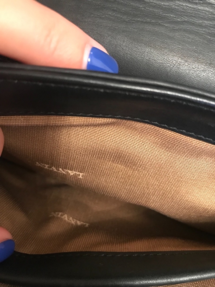 Lanvin Snake OTYLIE  Shoulder Bag -Black