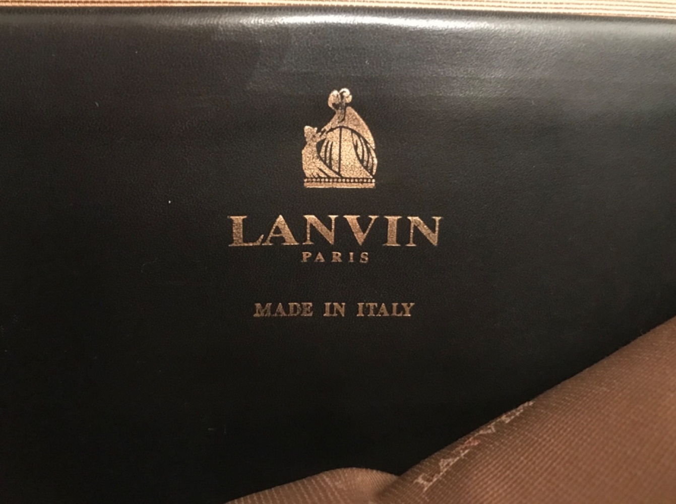 Lanvin Snake OTYLIE  Shoulder Bag -Black