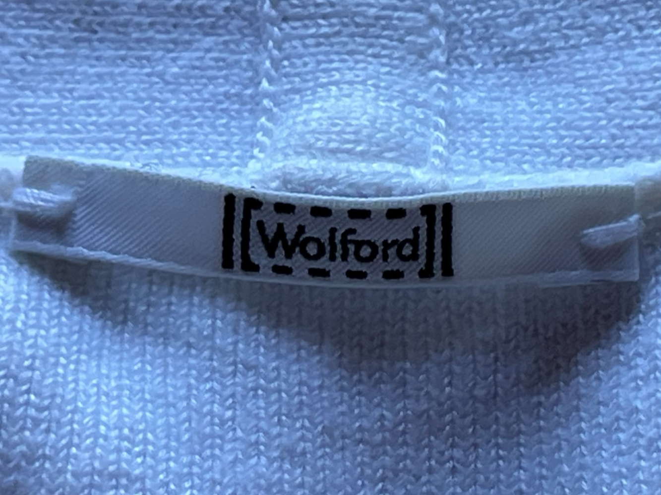 Wolford Robe en maille à double bretelle