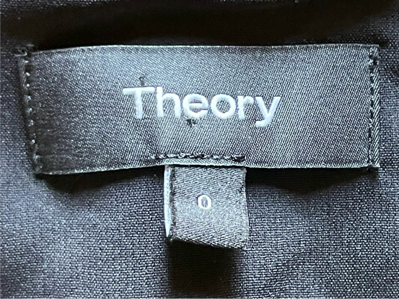 Theory Sleek black tie-waist jumpsuit!