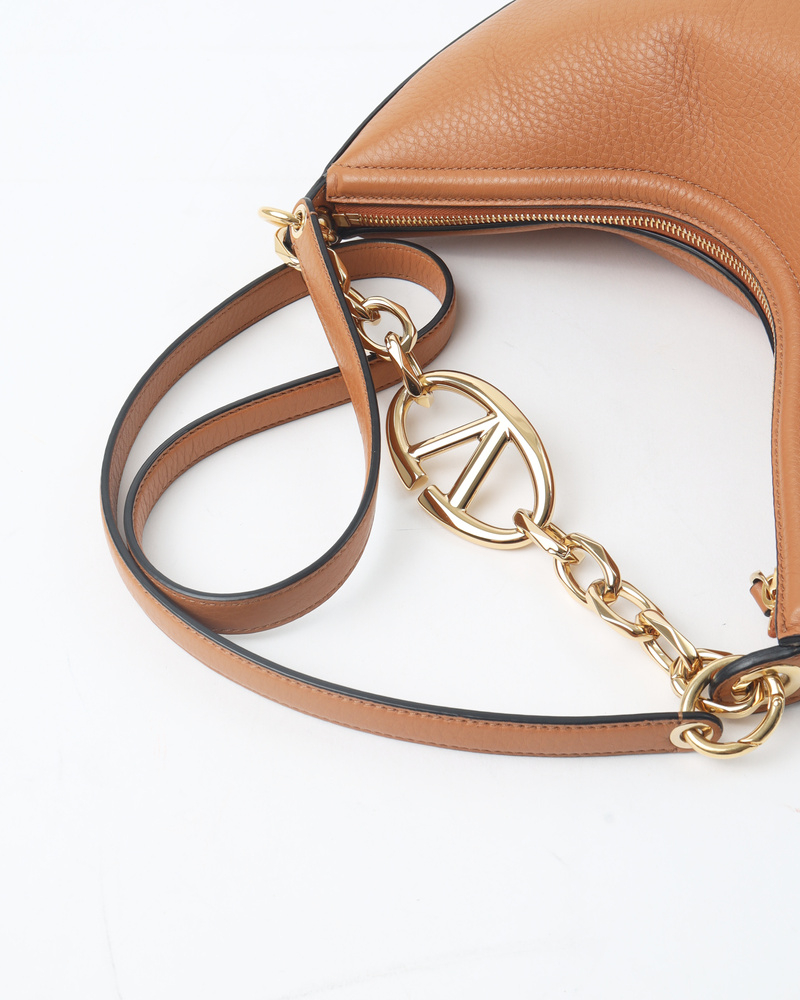 Valentino Vlogo Small Moon Hobo Bag