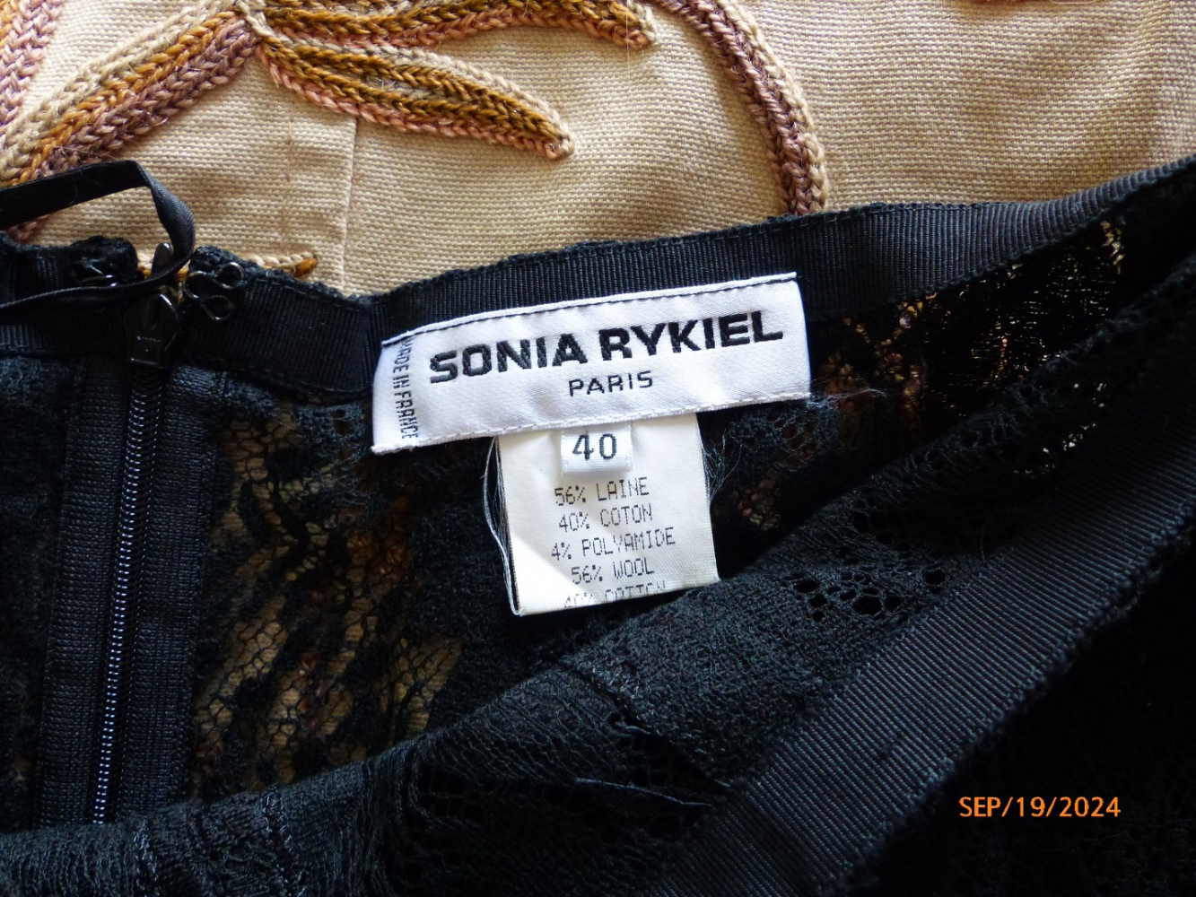 Sonia Rykiel Rock aus Spitze