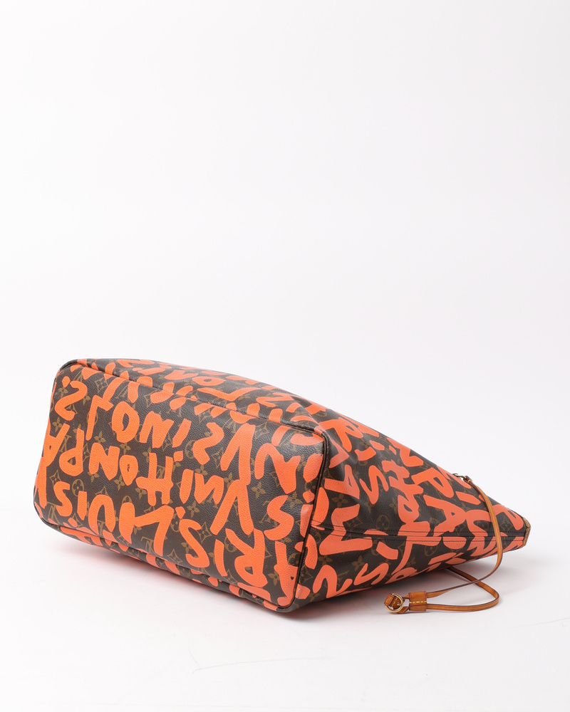 Louis Vuitton Monogram Graffiti Neverfull Gm Tote