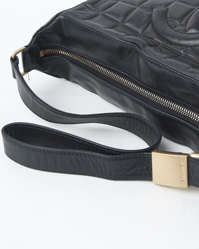 Chanel Cc Quilted Chocolate Bar Bag