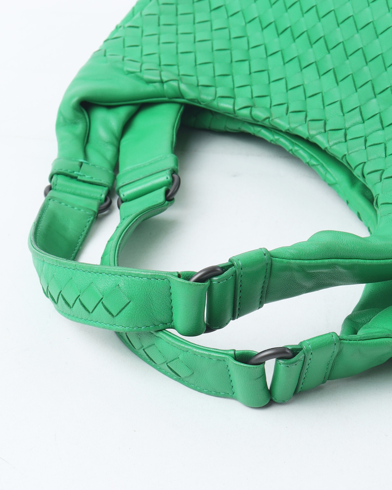 Bottega Veneta Intrecciato Medium Campana Bag