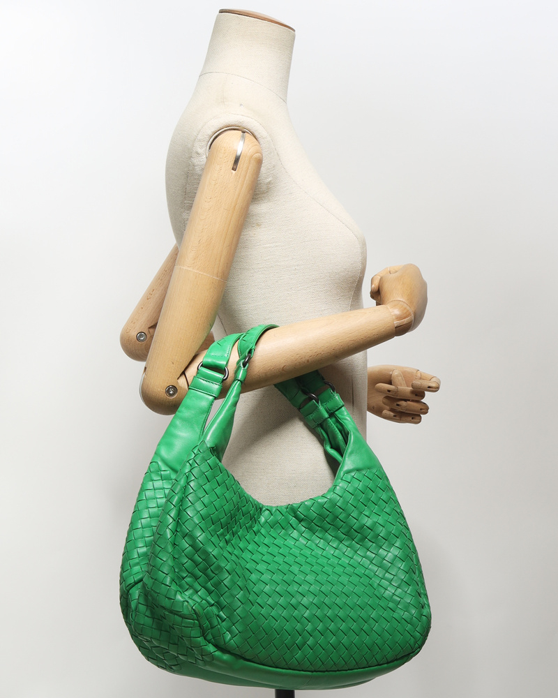 Bottega Veneta Intrecciato Medium Campana Bag