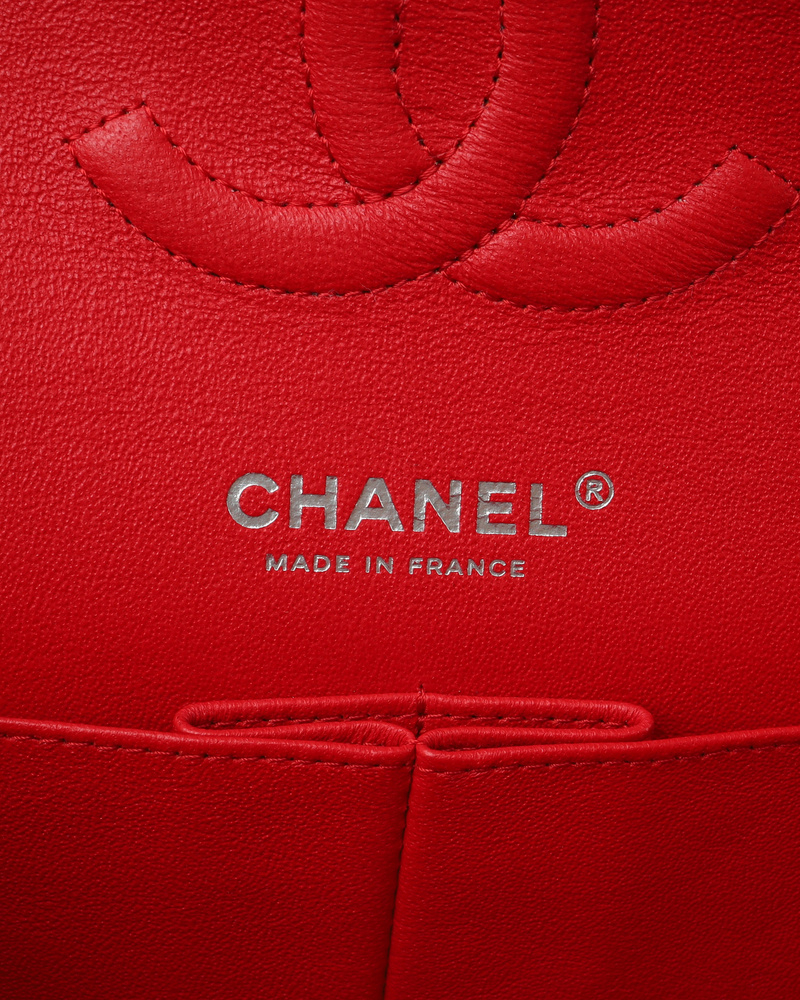 Chanel Patent Classic Medium Double Flap Bag