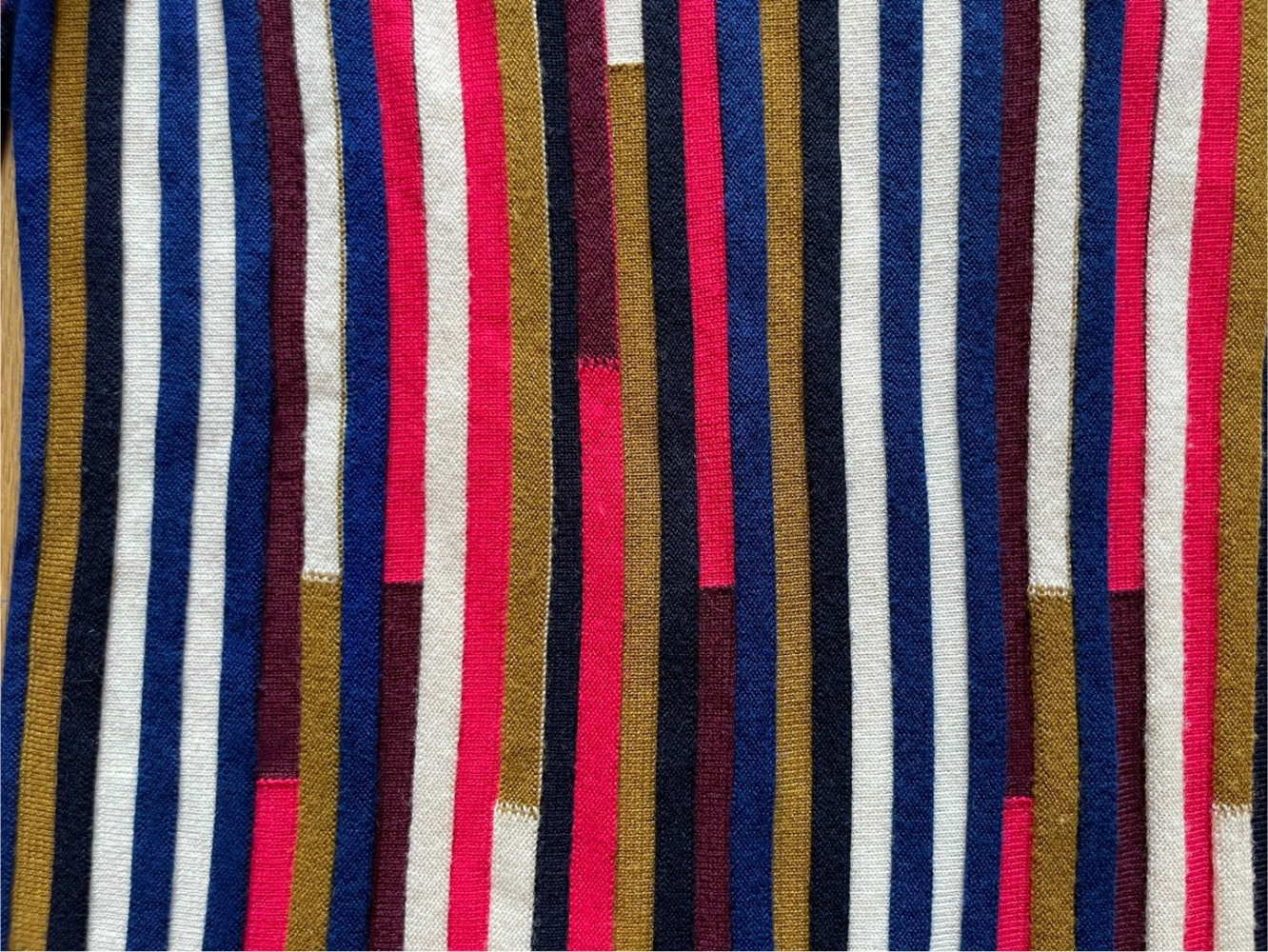 St John Bunt gestreifter Pullover