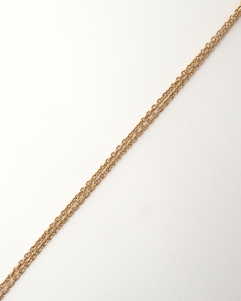 Fendi Ff Rhinestone Necklace