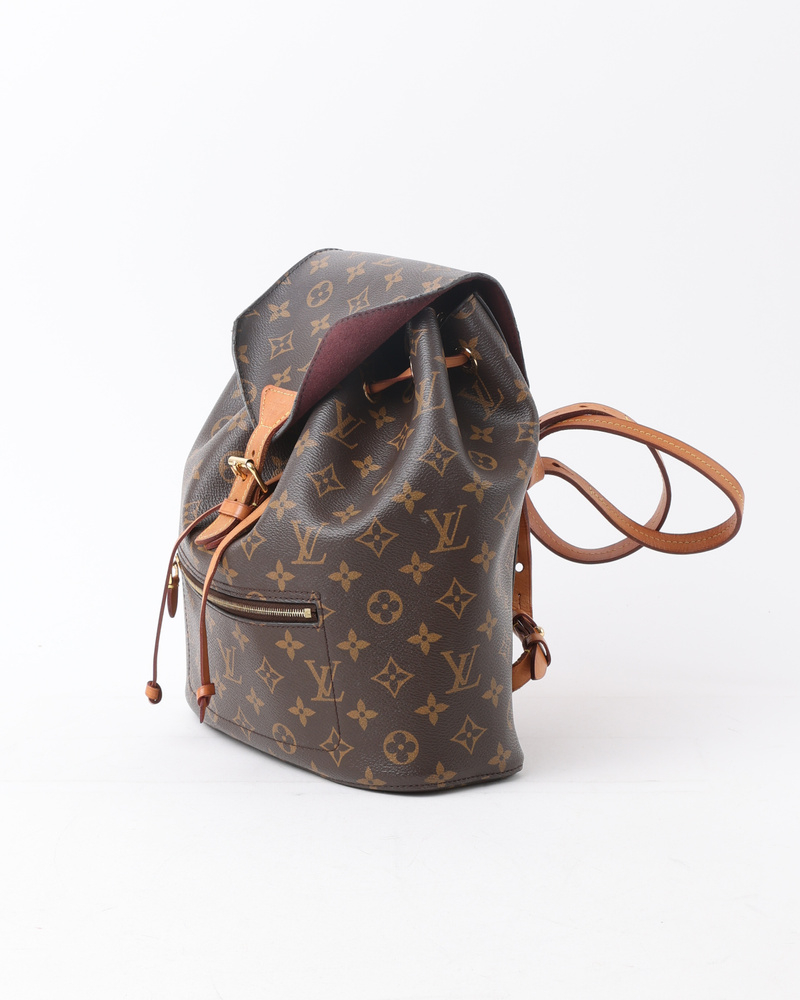 Louis Vuitton Monogram Montsouris Mm Nm Backpack