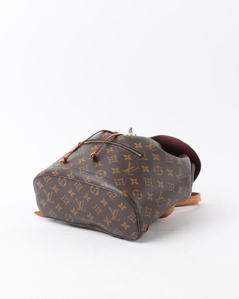 Louis Vuitton Monogram Montsouris Mm Nm Backpack