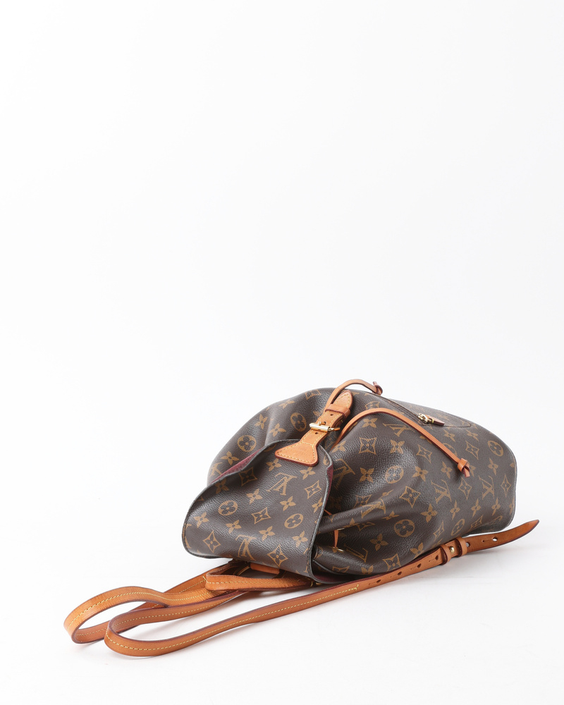 Louis Vuitton Monogram Montsouris Mm Nm Backpack