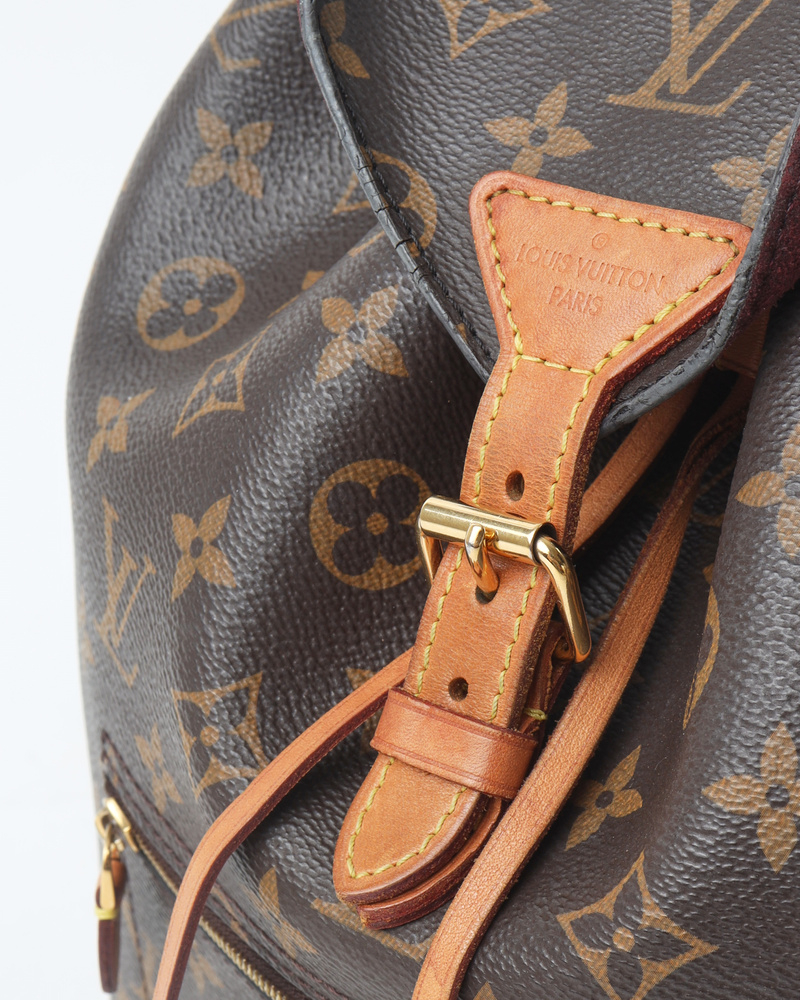 Louis Vuitton Monogram Montsouris Mm Nm Backpack