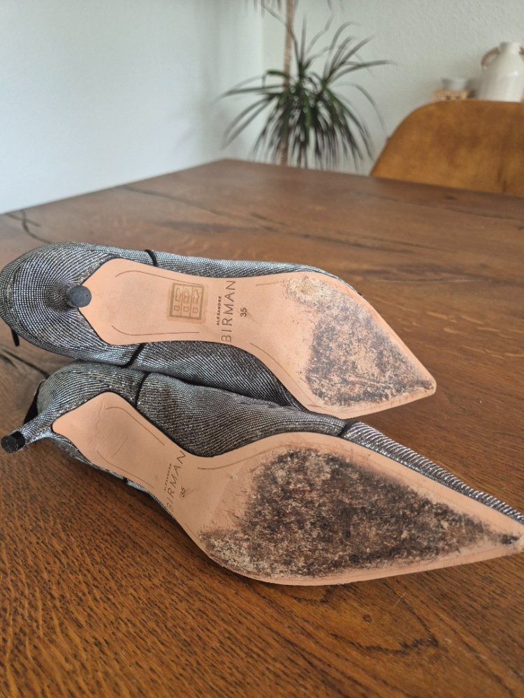 Alexandre Birman Kittie Glitter Ankle Boots