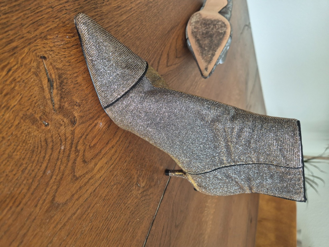 Alexandre Birman Kittie Glitter Ankle Boots