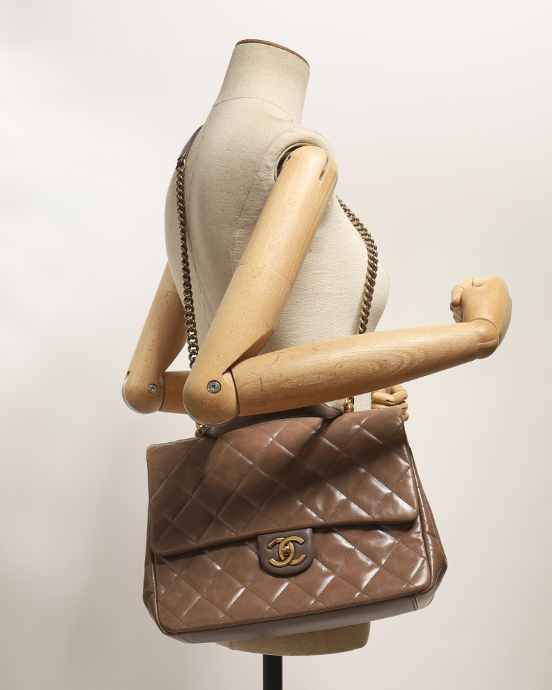 Chanel Paris-rome Gold Bar Bag