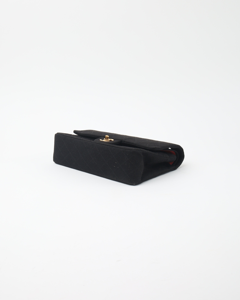 Chanel Classic Jersey Medium Double Flap Bag