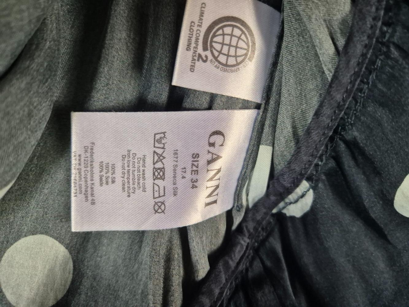 Ganni Assimetric skirt