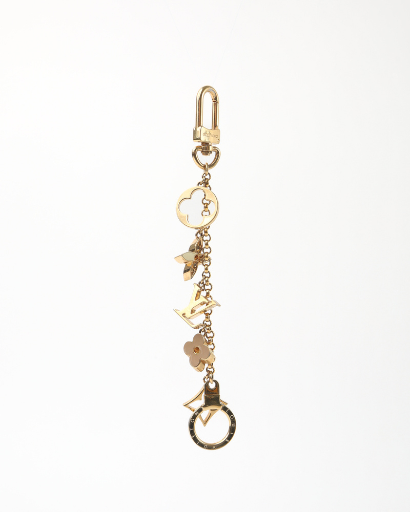 Louis Vuitton Monogram Flower Bag Charm
