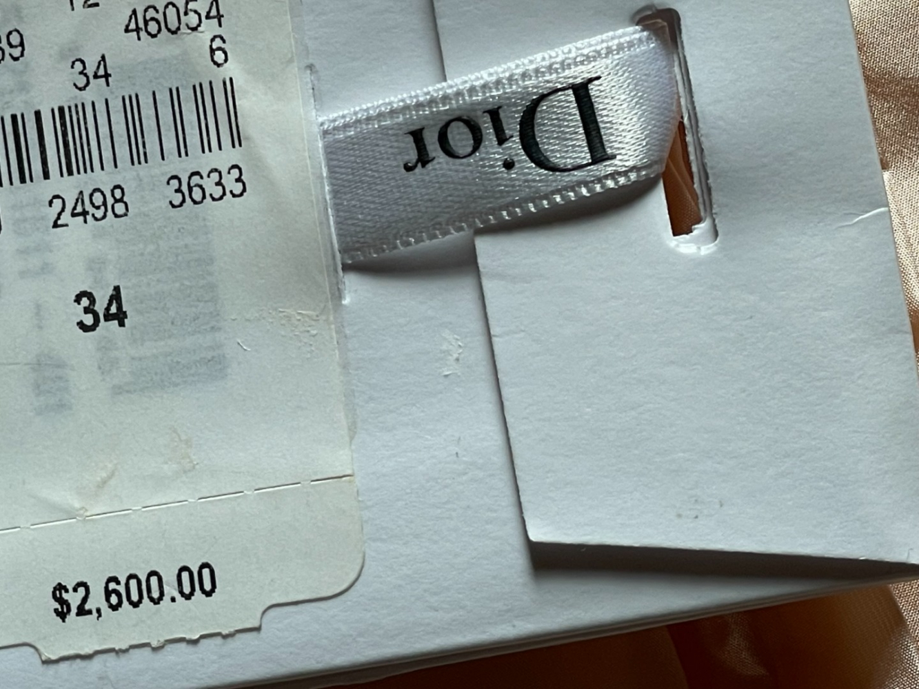 Dior Seltener rosafarbener Seidenfaltenminirock