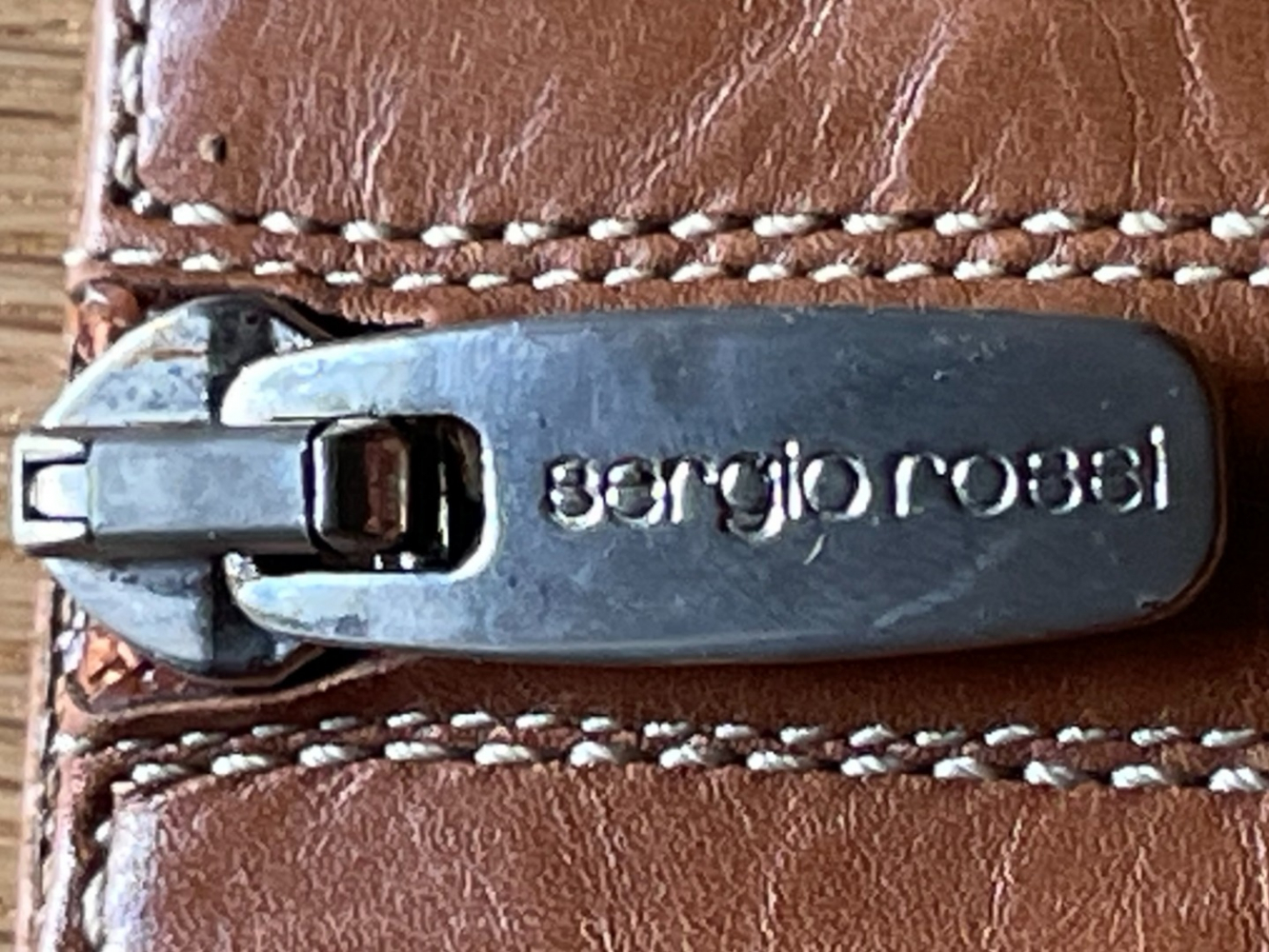 Sergio Rossi Bottines vintage marron surpiquées !