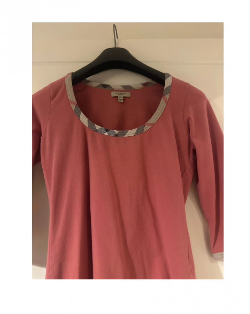 Burberry 3/4 sleeve T-shirt