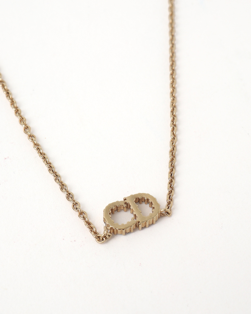 Christian Dior Clair D Lune Rhinestone Necklace