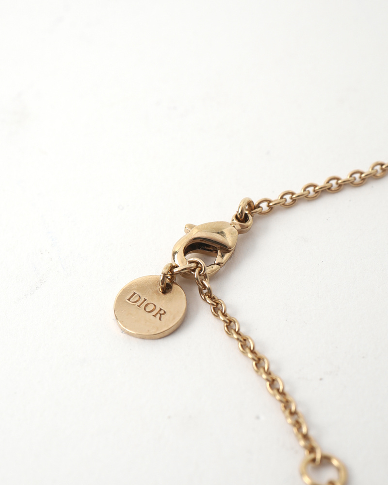 Christian Dior Clair D Lune Rhinestone Necklace