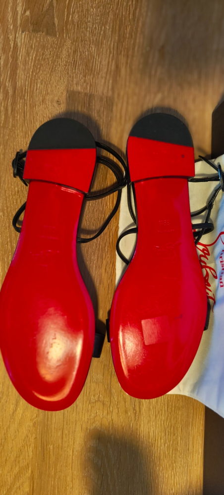 Christian Louboutin Miss Choca Ledersandalen