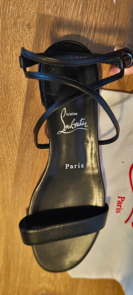 Christian Louboutin Miss Choca Ledersandalen