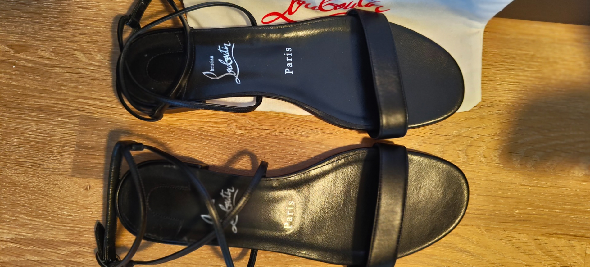 Christian Louboutin Miss Choca Ledersandalen