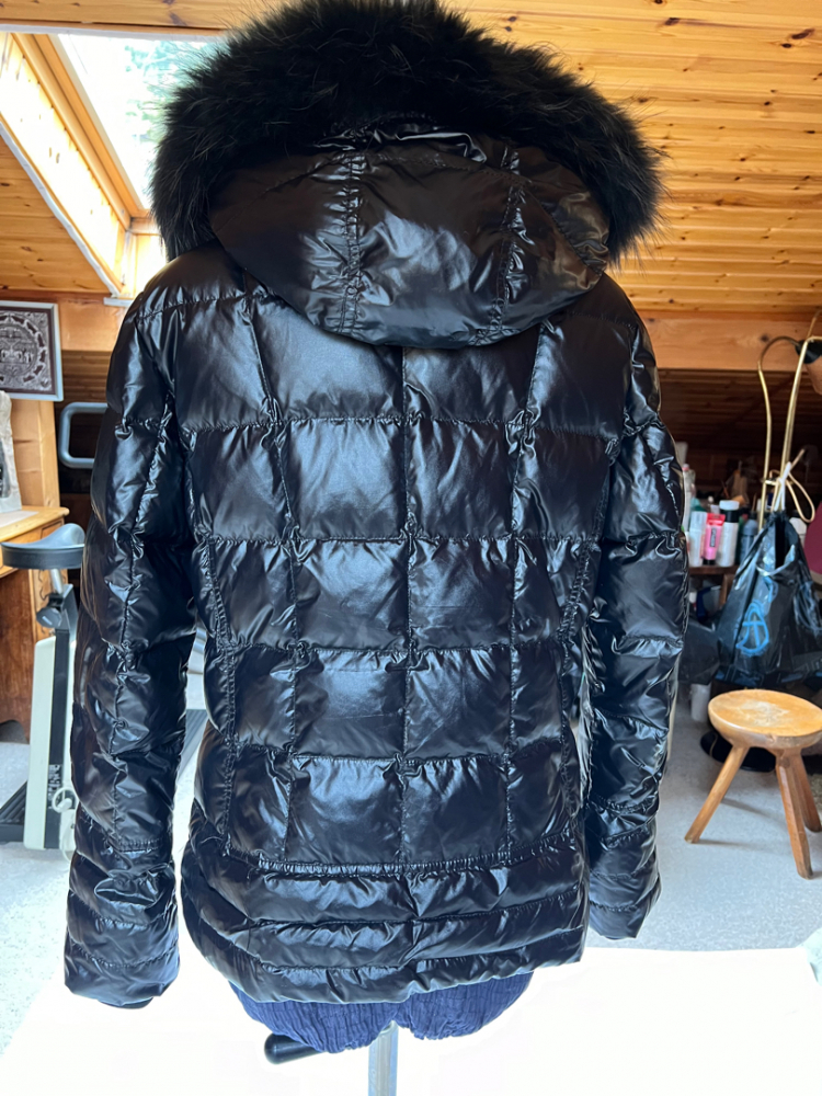 Tosca Blu Feather and fur down jacket