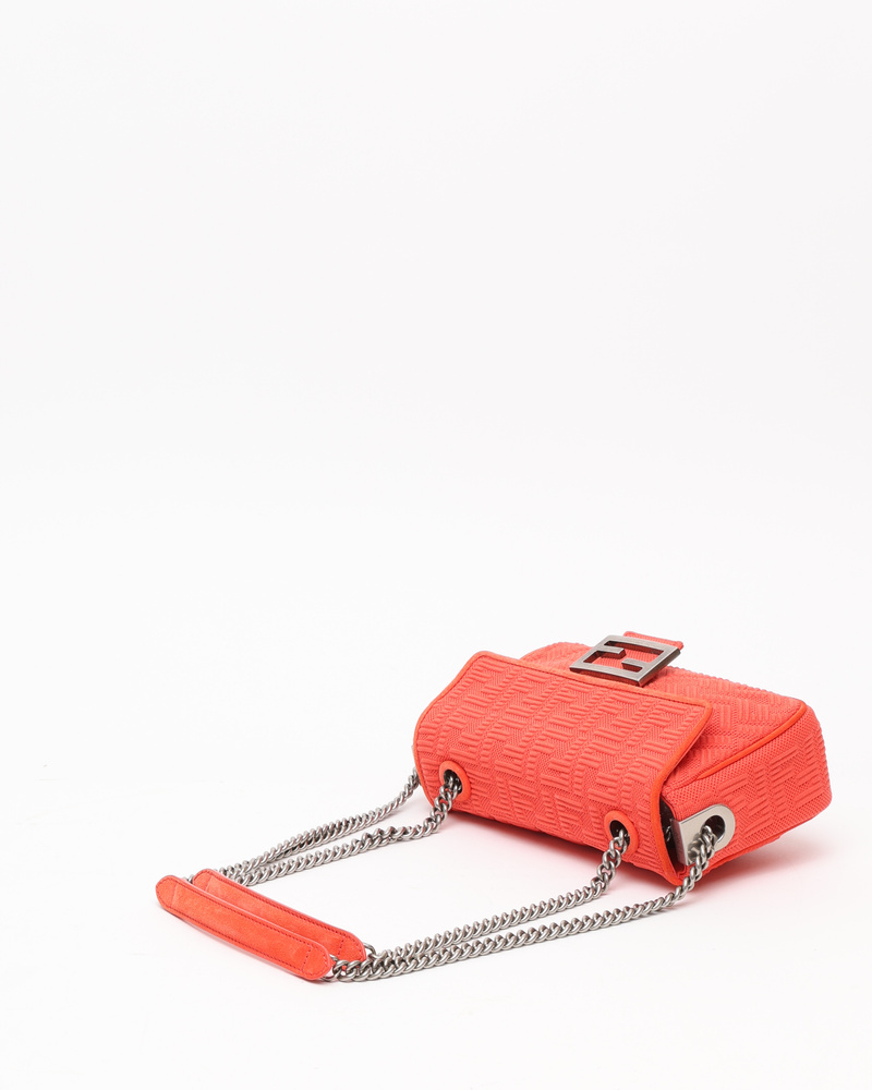 Fendi Ff Midi Baguette Bag