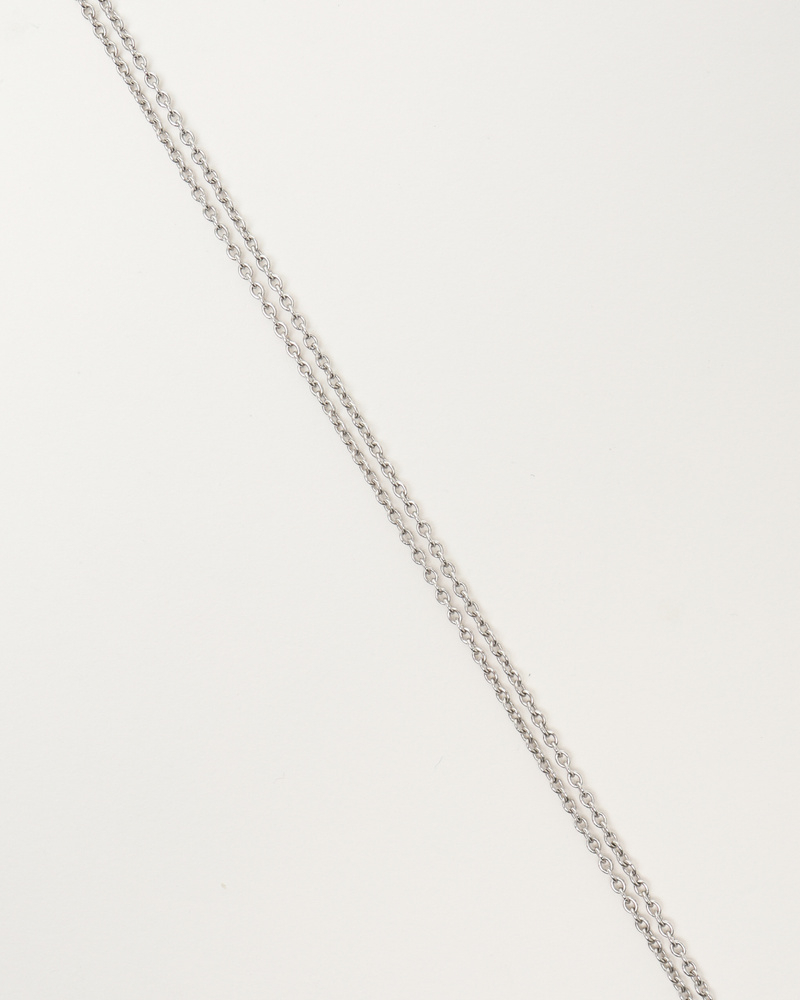 Christian Dior Petit Cd Rhinestone Necklace