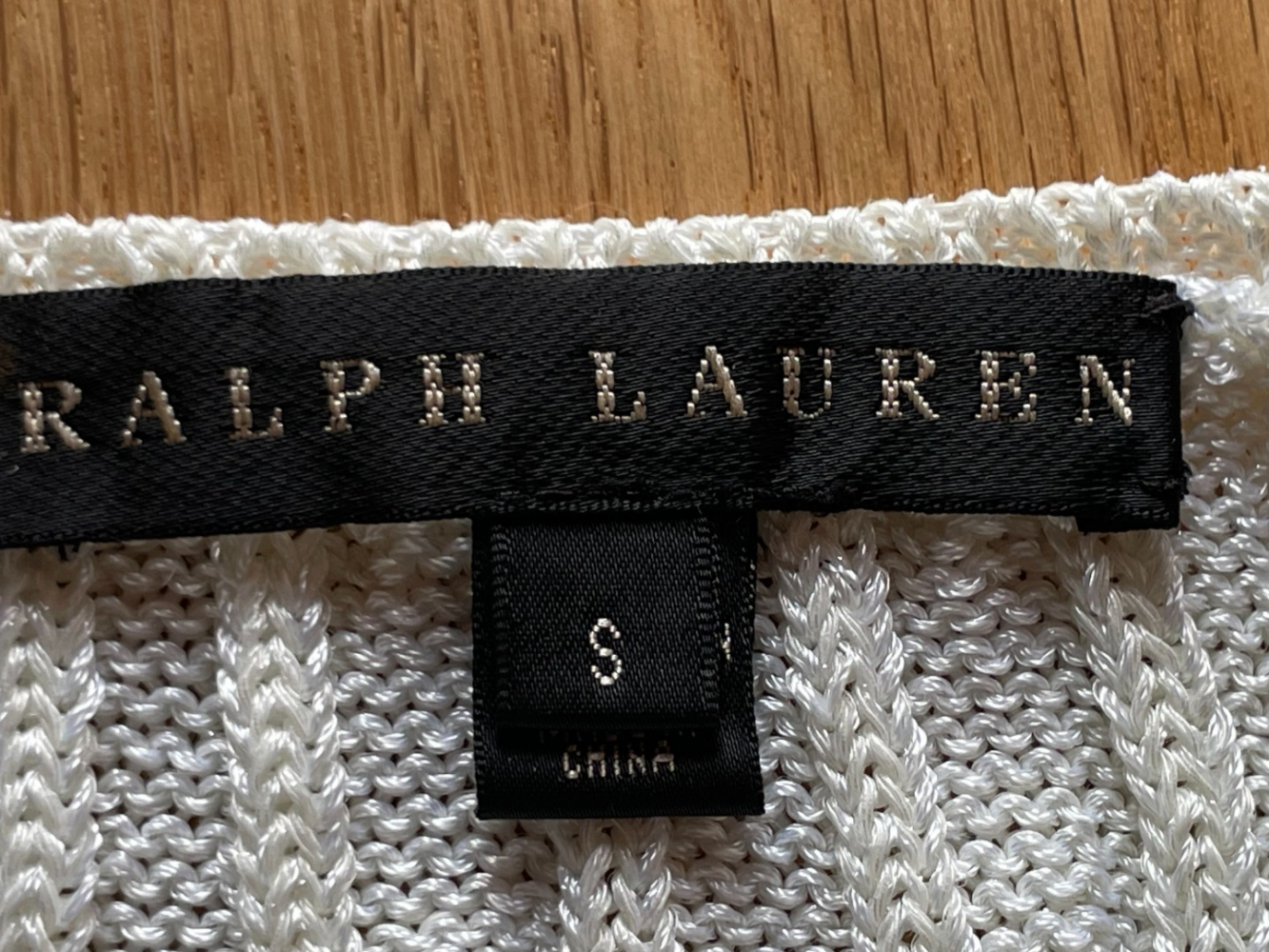 Ralph Lauren Collection Vintage chunky op!