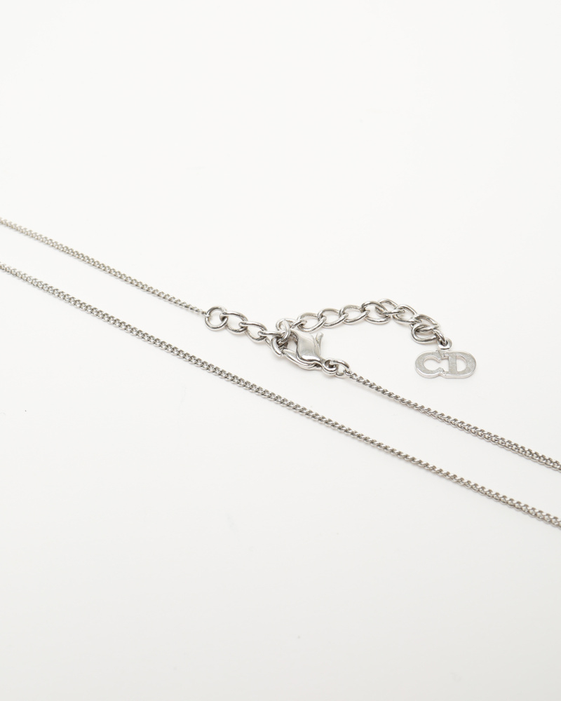 Christian Dior Diorissimo Logo Necklace