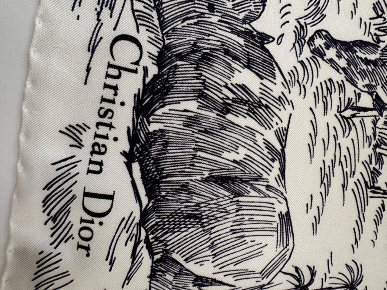 Christian Dior Foulard en soie