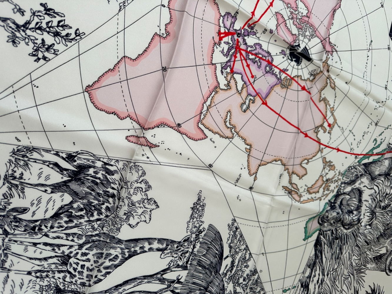 Christian Dior Foulard en soie