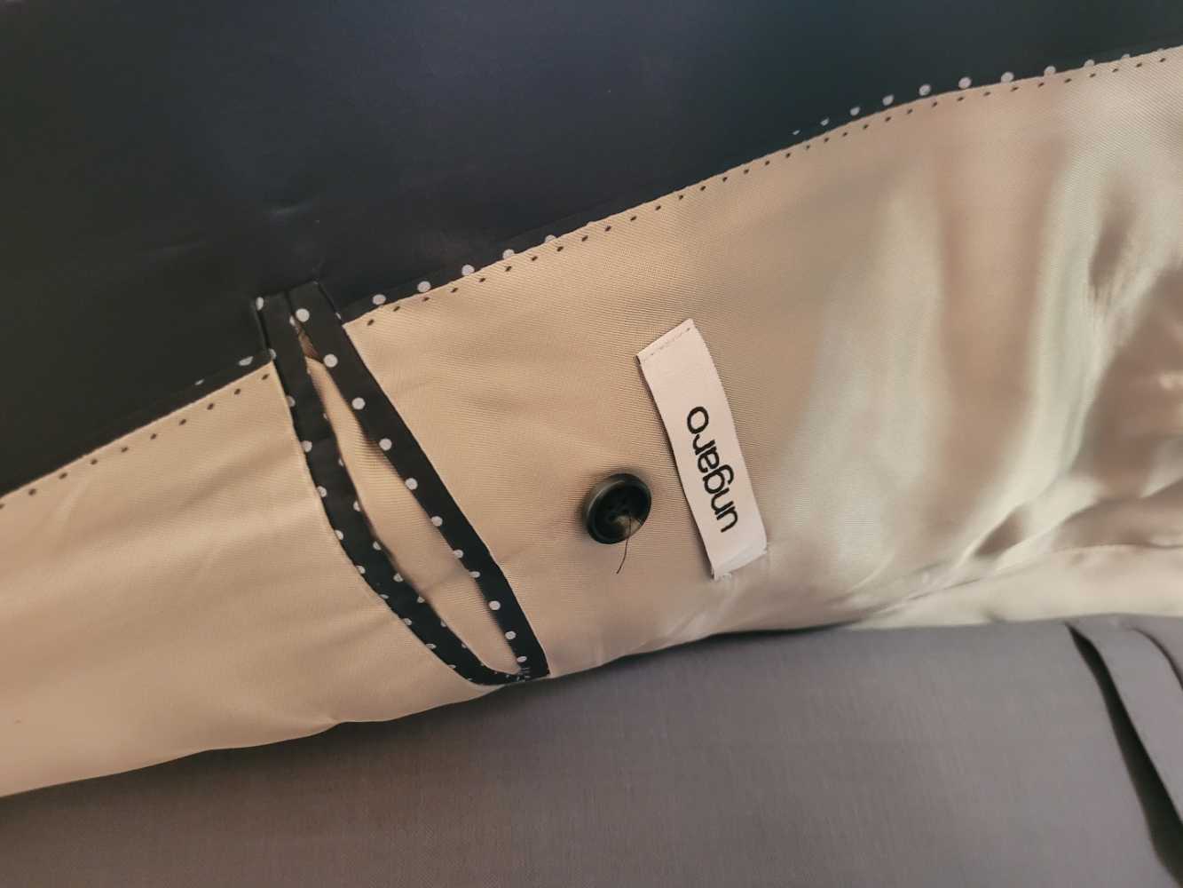 Ungaro Costume 2 PC + Gilet dépareillé