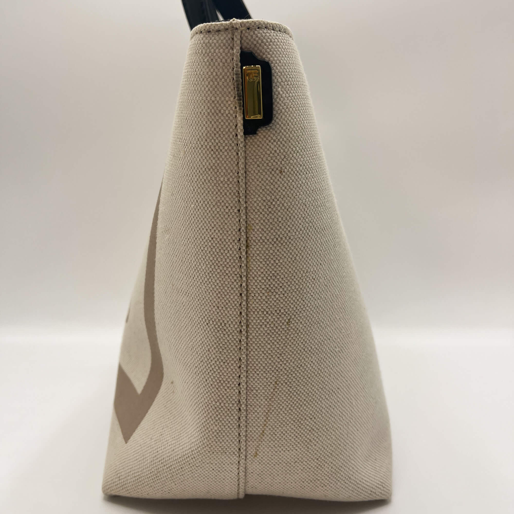 Tom Ford T Tote Canvas and Leather Beige