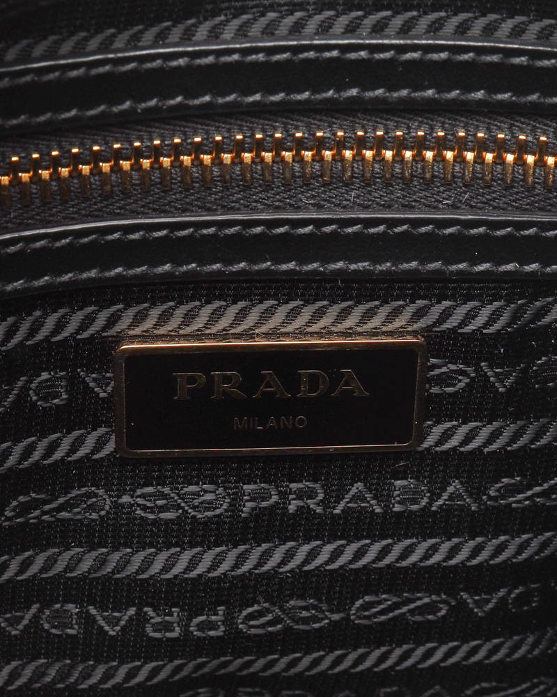 Prada Jaquard Camera Crossbody Bag