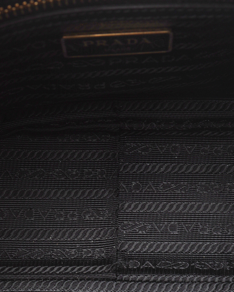 Prada Jaquard Camera Crossbody Bag