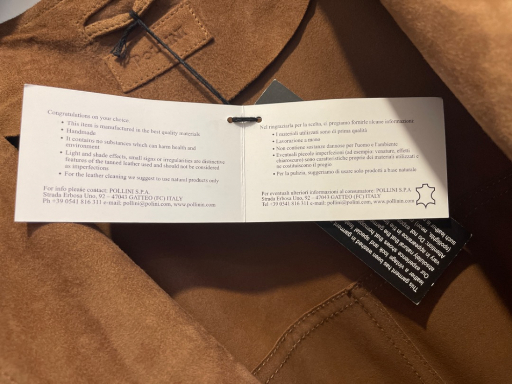 Pollini Suede Leather