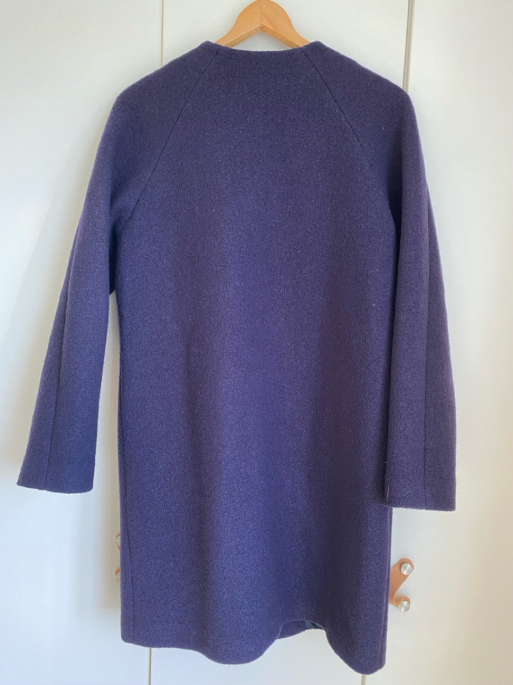 IVY & OAK Blauer Mantel aus Wolle