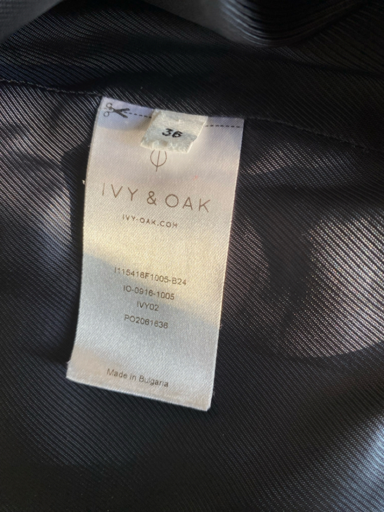 IVY & OAK Blauer Mantel aus Wolle