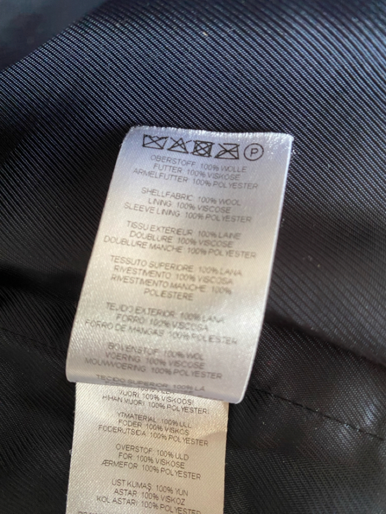 IVY & OAK Blauer Mantel aus Wolle