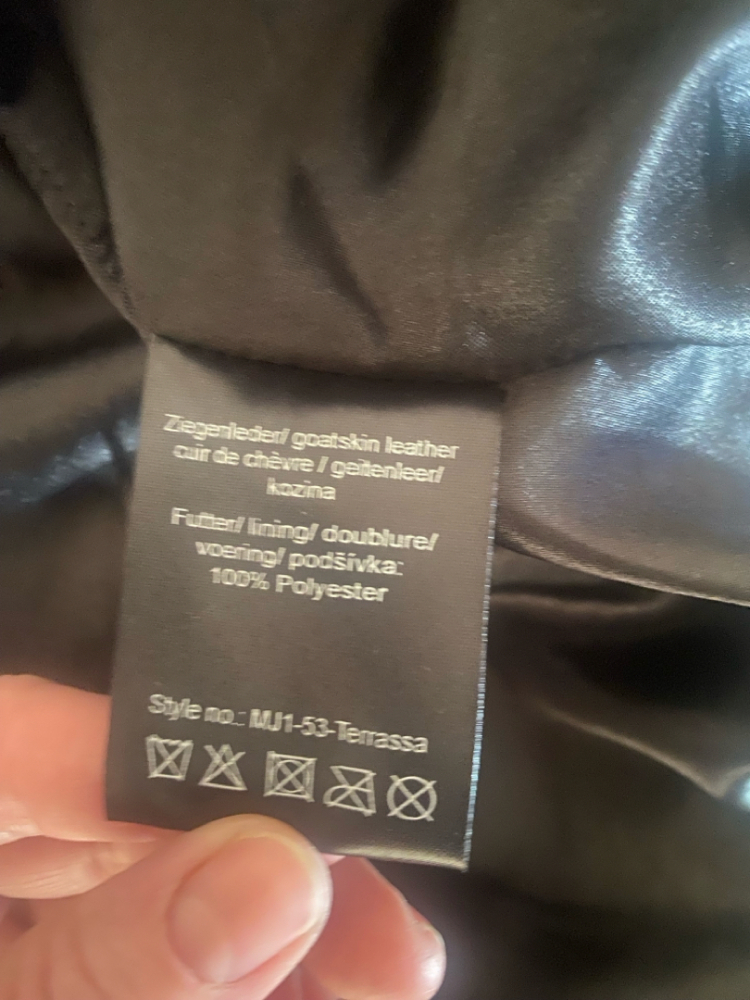 Maze clothing Lederjacke