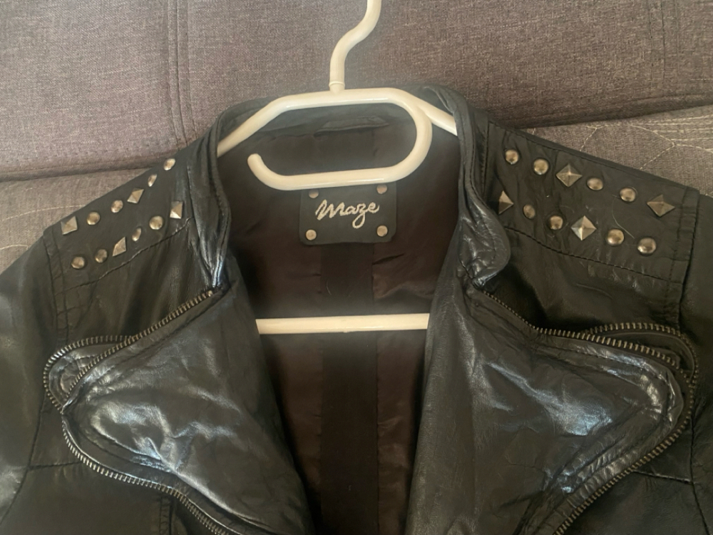 Maze clothing Lederjacke