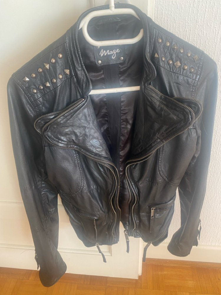Maze clothing Lederjacke